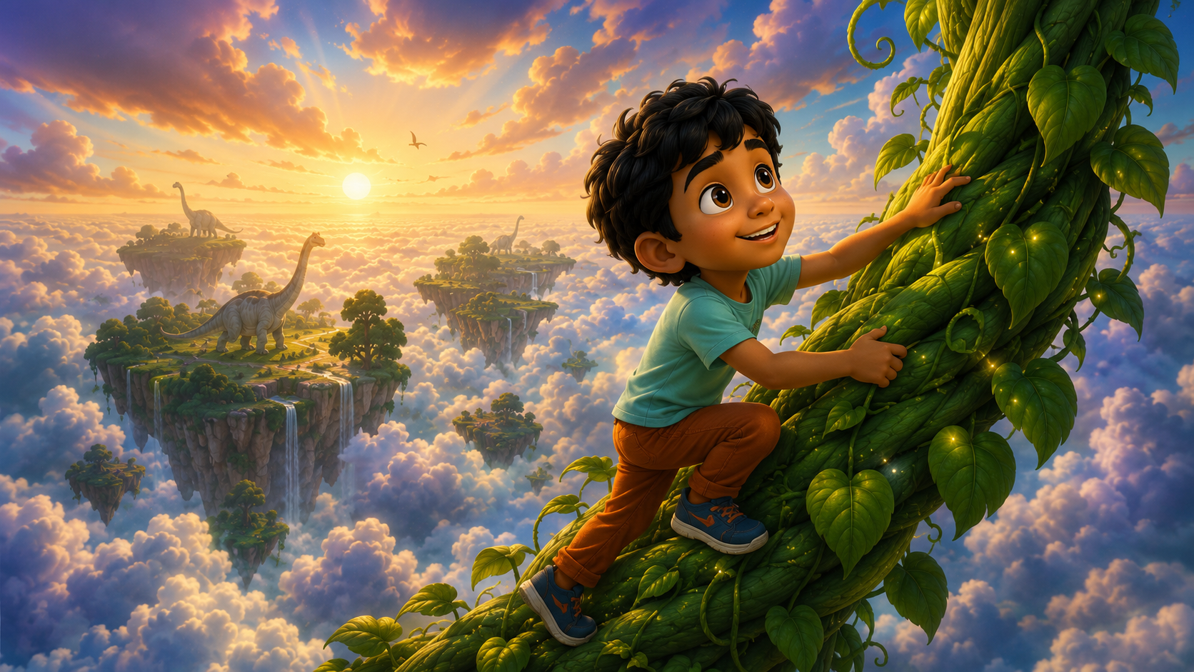Kian and the Giant Beanstalk