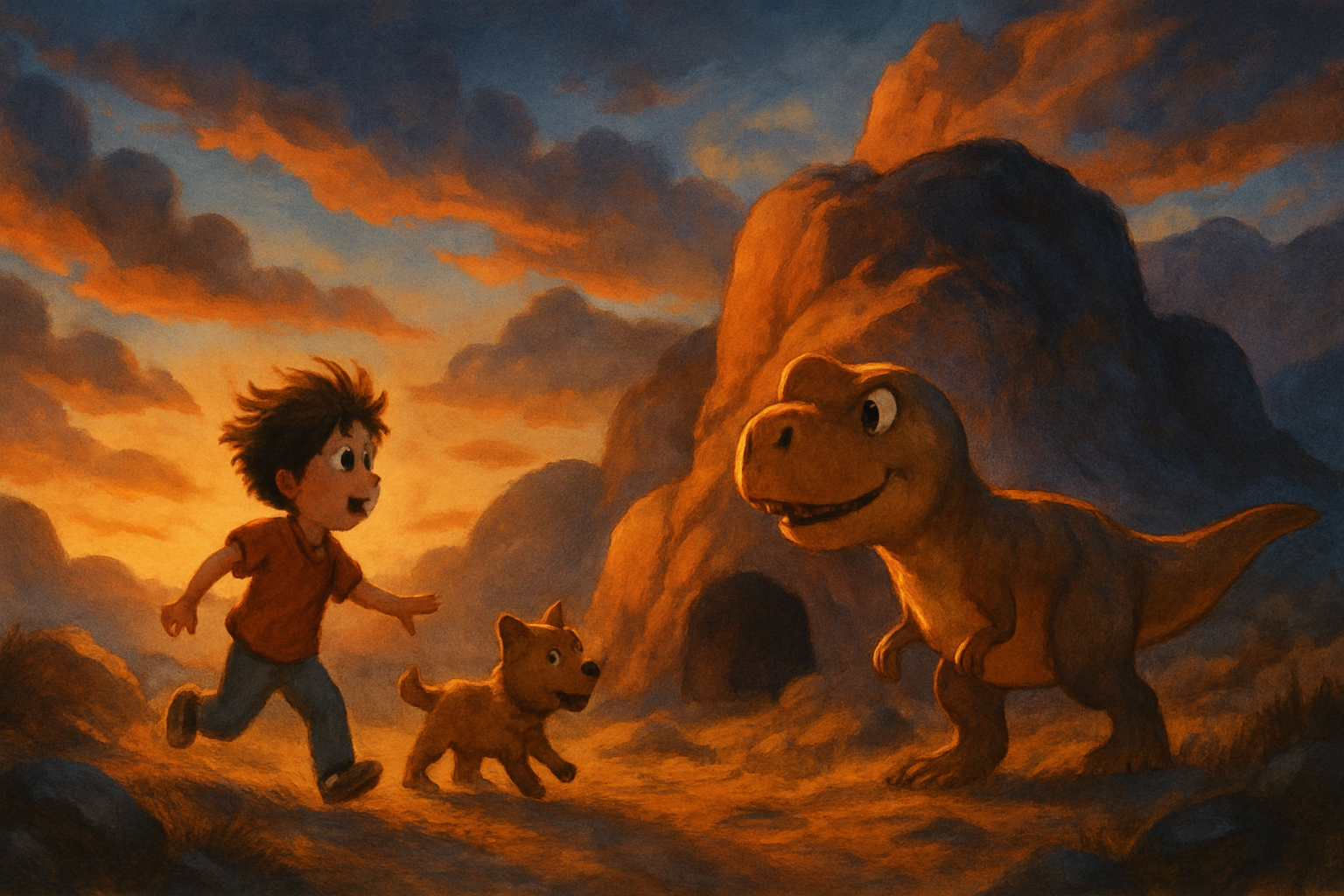 Kian and the Rumbling Cave
