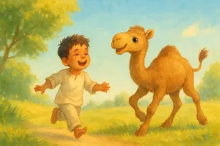 عمر والجمل الصغير