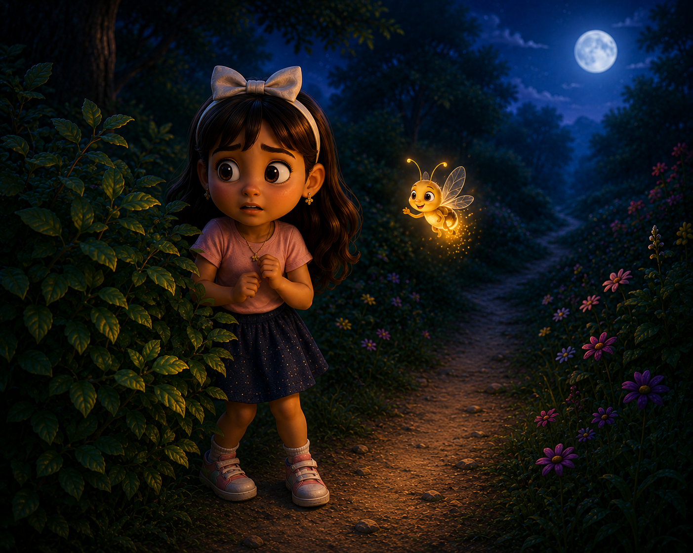 The Firefly That Glowed Through Fear